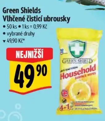 Albert Green Shields Vlhčené čisticí ubrousky nabídka