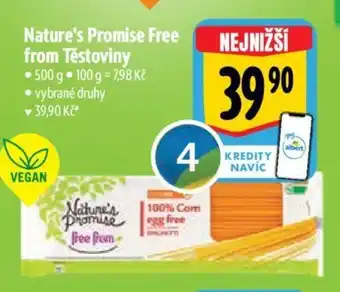 Albert Nature's Promise Free from Těstoviny nabídka