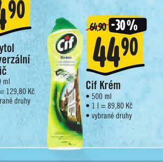 Jip Cif krém nabídka