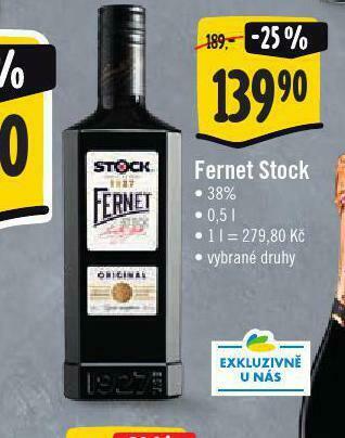 Jip Fernet stock nabídka