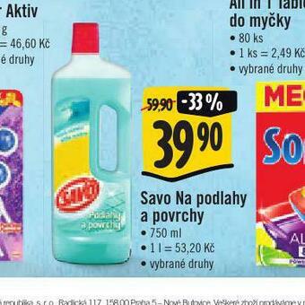 Jip Savo na podlahy povrchy nabídka