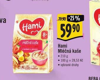 Jip Hami mléčná kaše nabídka