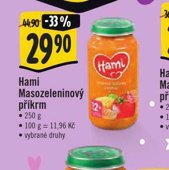 Hami masozeleninový příkrm