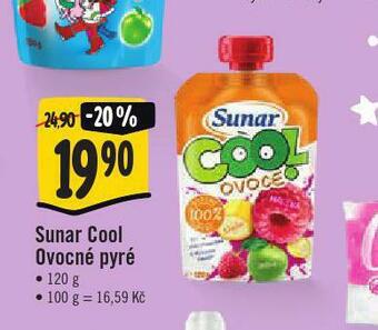 Jip Sunra cool ovocné pyré nabídka