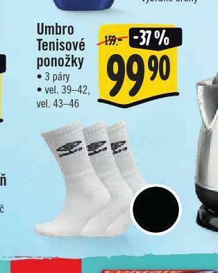 Umbro tenisové ponožky
