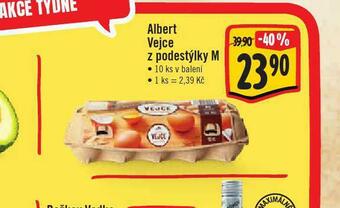 Jip Albert vejce z podestýlky m 10 ks nabídka