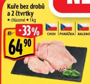 Albert Kuře bez drobů a 2 čtvrtky nabídka