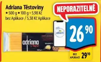 Albert Adriana Těstoviny nabídka