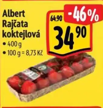 Albert Albert Rajčata koktejlova nabídka