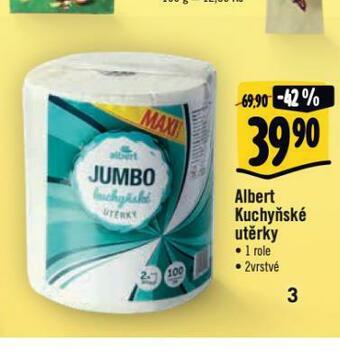 Albert Kuchyňské utěrky nabídka