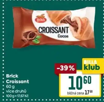 Billa Brick Croissant nabídka