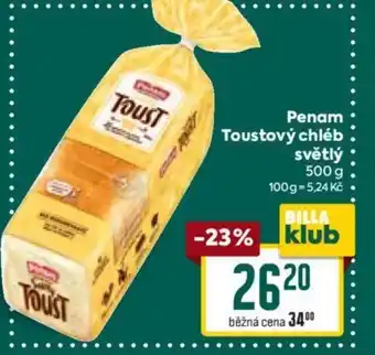 Penam Toustový chléb světlý