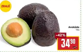 Billa Avokádo nabídka