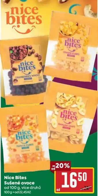 Billa Nice Bites Sušené ovoce nabídka