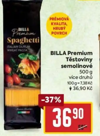 Billa BILLA Premium Těstoviny semolinové nabídka