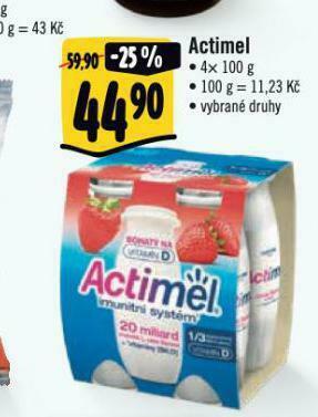 Albert Actimel nabídka