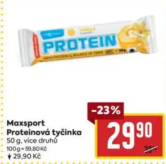 Billa Maxsport Proteinová tyčinka nabídka