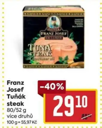 Billa Franz Josef Tuňák steak nabídka