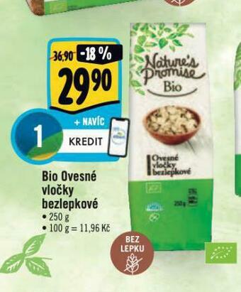 Albert Bio ovesné vločky nabídka