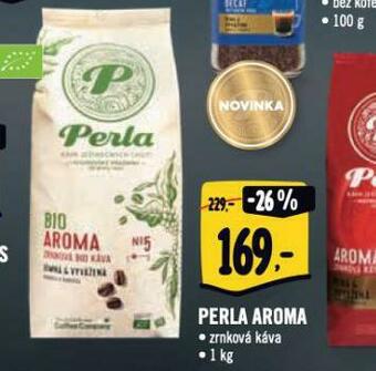 Albert Perla aroma zrnková káva nabídka