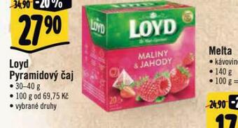 Albert Loyd pyramidový čaj nabídka