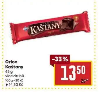 Billa Orion Kaštany nabídka