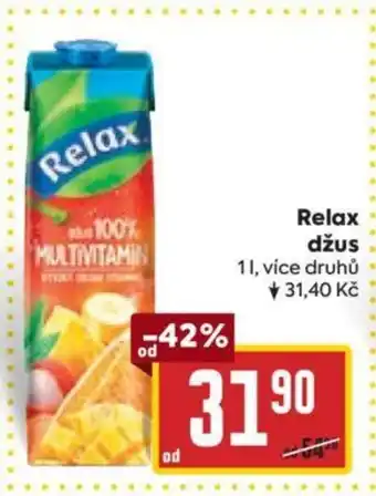 Billa Relax džus 1L nabídka
