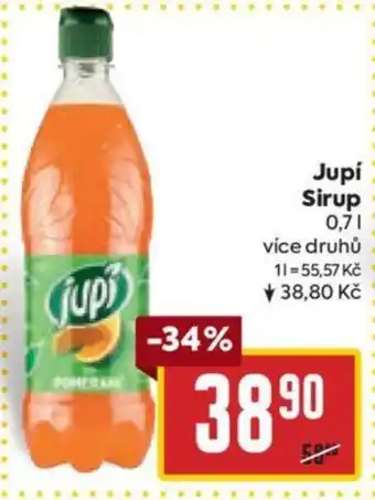 Billa Jupi Sirup 0,7L nabídka