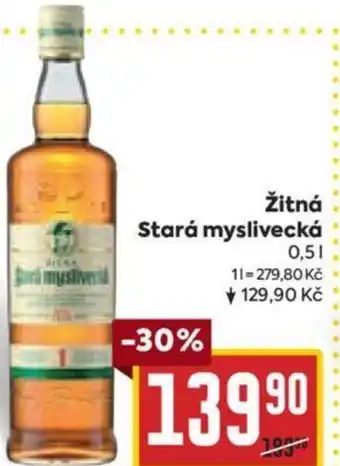 Billa Žitná Stará myslivecká 0.5L nabídka