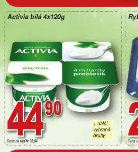 Hruška Activia bílá nabídka