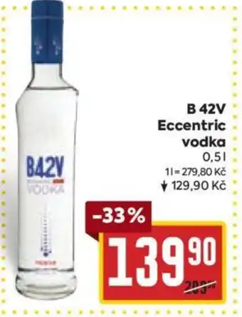Billa B 42V Eccentric vodka 0,5L nabídka
