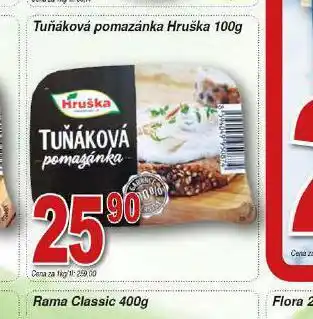 Hruška Tuňáková pomazánka hruška nabídka