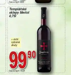Templářské sklepy merlot