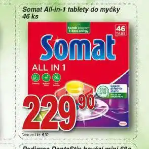 Hruška Somat all in 1 tablety do myčky nabídka