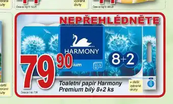 Hruška Harmony toaletní papír nabídka