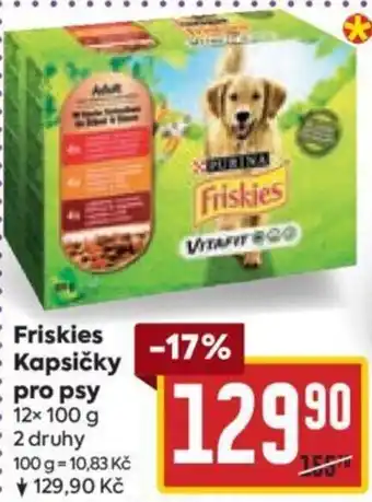 Billa Friskies Kapsičky pro psy nabídka