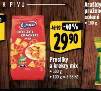 Albert Preclíky a krekry mix nabídka