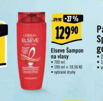 Albert Loreal elseve šampon nabídka