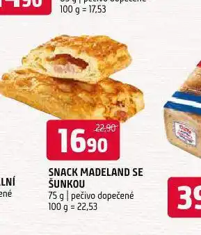 Terno Snack madeland se šunkou nabídka