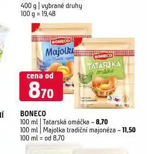 Terno Boneco majolka tradiční majonéza nabídka