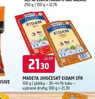 Terno Madeta jihočeský eidam sýr nabídka