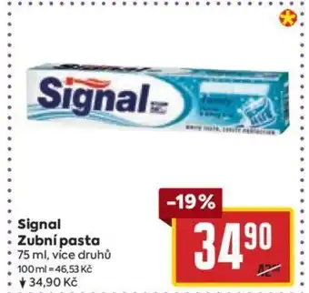 Billa Signal Zubní pasta nabídka