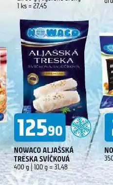Terno Nowaco aljašská treska svíčková nabídka