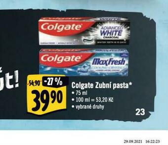 Albert Colgate zubní pasta nabídka