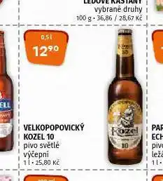 Terno Pivo velkopopovický kozel 10 nabídka