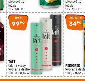 Terno Taft lak na vlasy nabídka