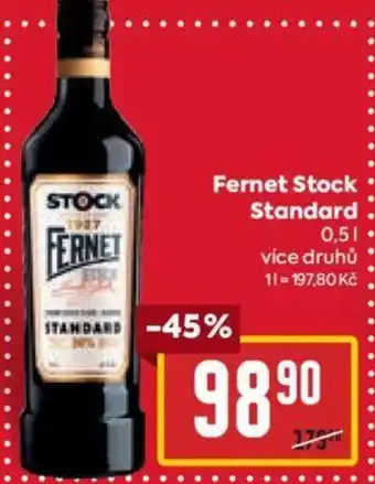 Billa Fernet Stock Standard 0,5L nabídka