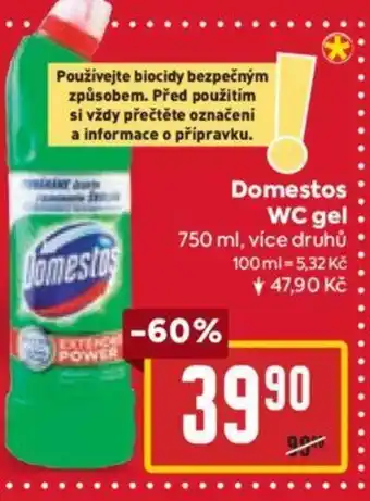 Domestos WC gel