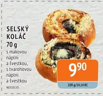 Coop hb SELSKÝ KOLÁČ 70 g nabídka