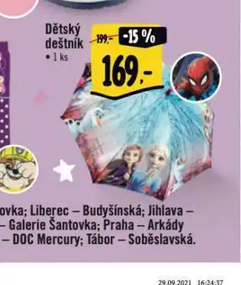 Albert Dětský deštník nabídka